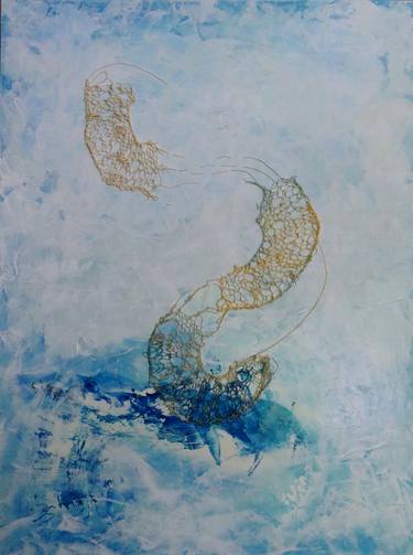 Original Abstract Paintings by Bronislava Slagle