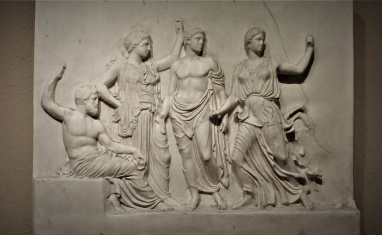 Original Classical mythology Sculpture by Ilias Sarakasidis