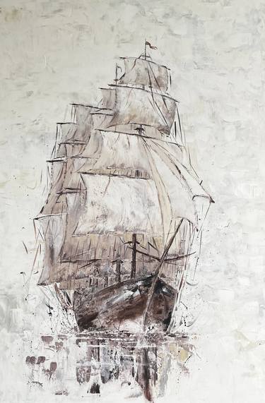 Print of Modern Ship Paintings by Koorosh Nejad