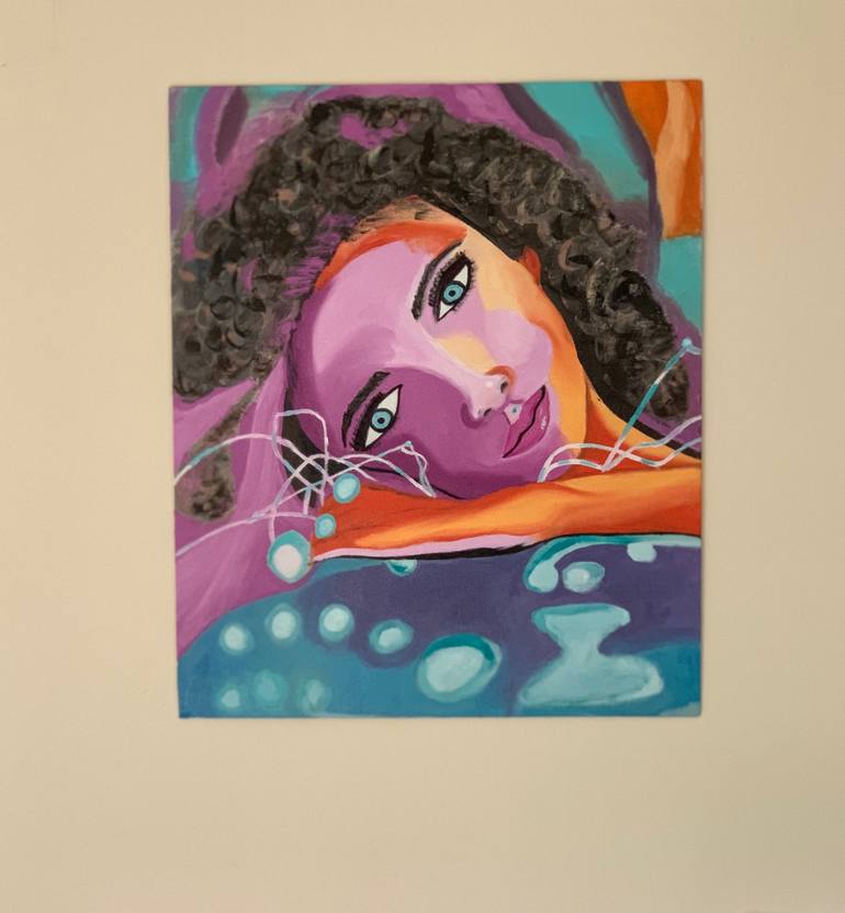 Original Conceptual People Painting by Shikha Sharma