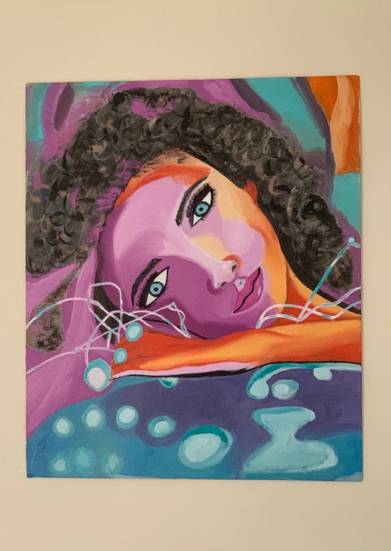 Original Conceptual People Painting by Shikha Sharma