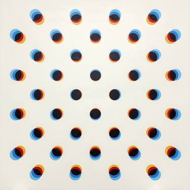 Saatchi Art Artist TADAO CERN; Paintings, “Chromatic Aberrations, e3e0d8, 2017” #art