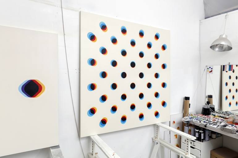 Original Conceptual Abstract Painting by TADAO CERN