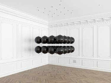 Project "Black Balloons", Concept Sketch - Limited Edition of 10 thumb
