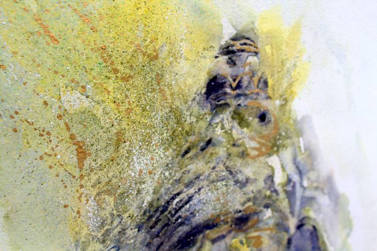 Original Abstract Animal Painting by Alicia Fordyce