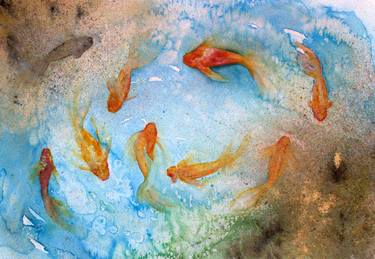 Original Abstract Animal Paintings by Alicia Fordyce