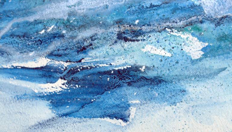 Original Abstract Water Painting by Alicia Fordyce