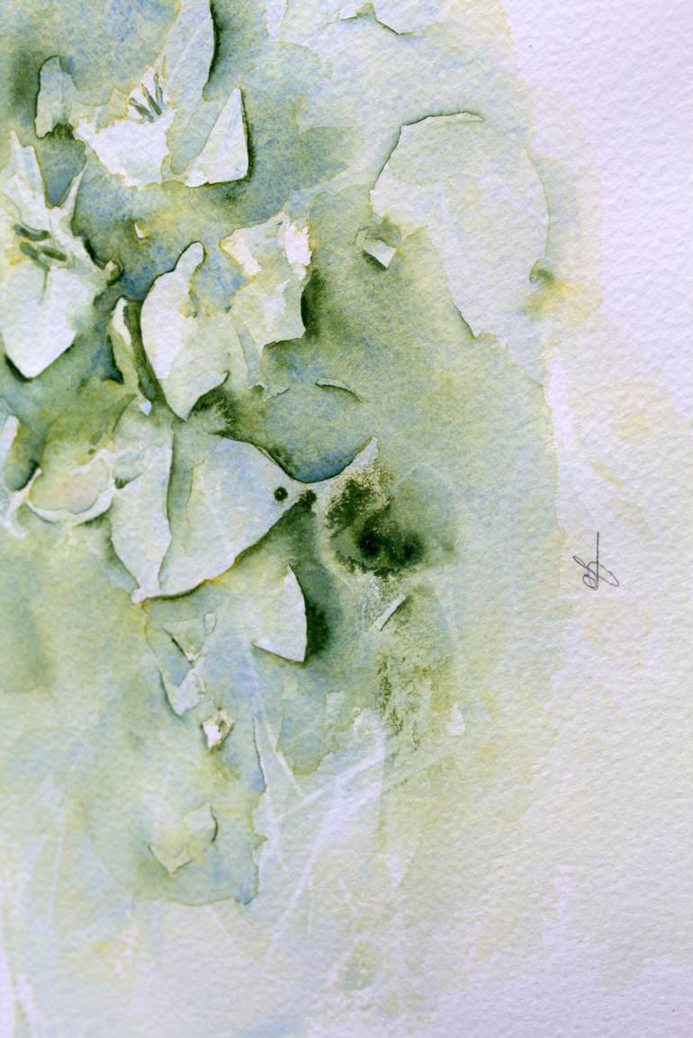 Original Abstract Floral Painting by Alicia Fordyce