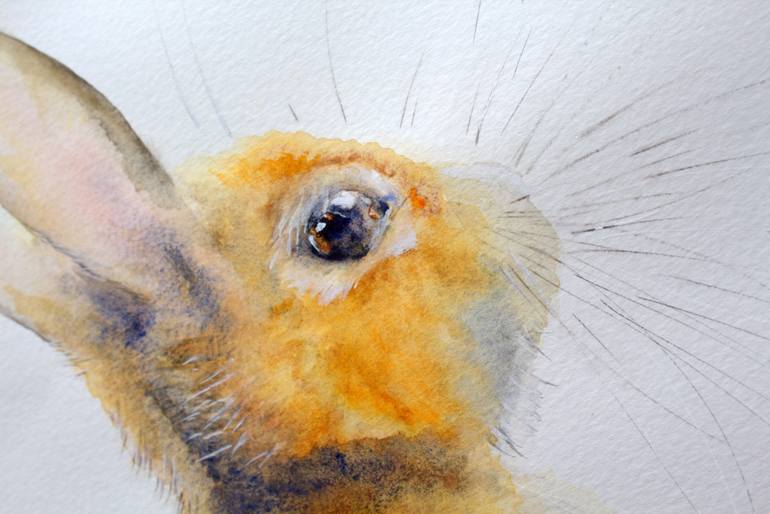 Original Abstract Animal Painting by Alicia Fordyce
