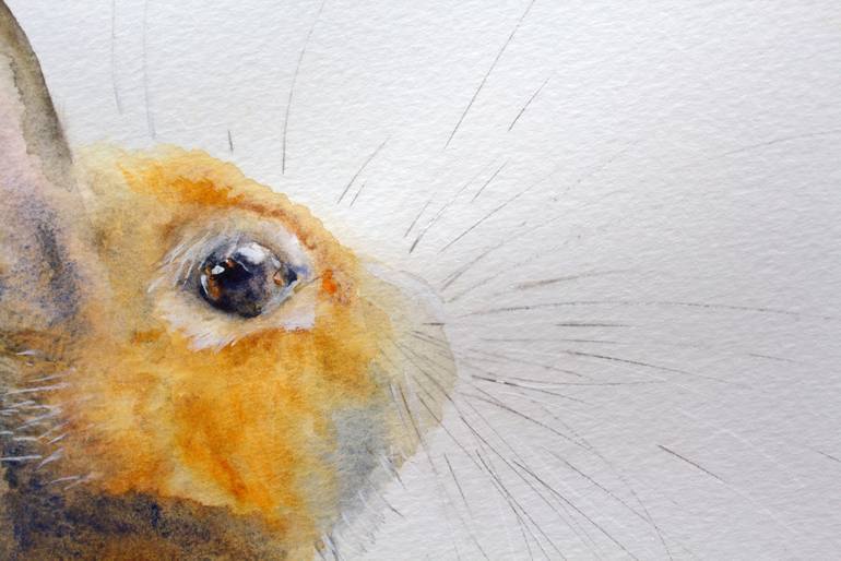 Original Abstract Animal Painting by Alicia Fordyce