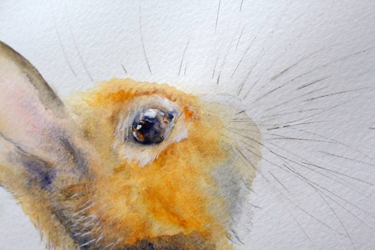 Original Abstract Animal Painting by Alicia Fordyce