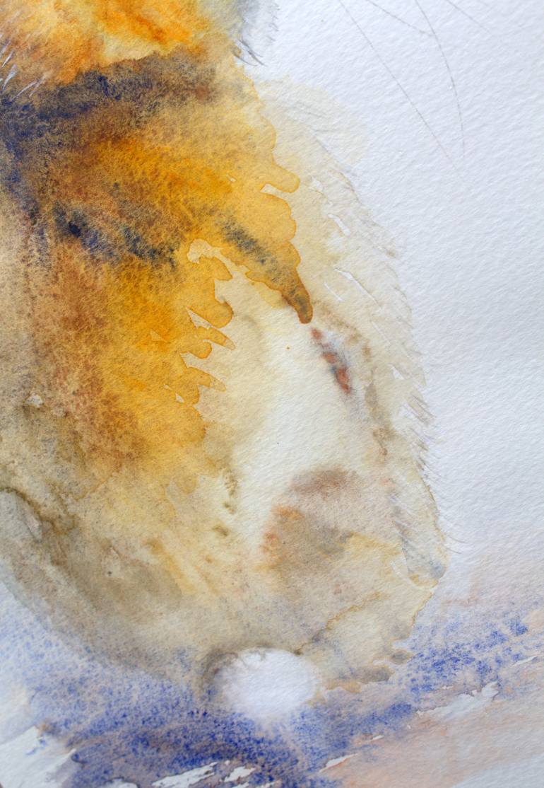 Original Abstract Animal Painting by Alicia Fordyce