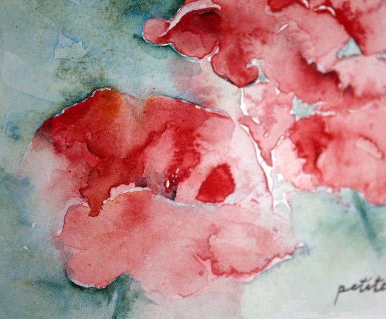 Original Abstract Floral Painting by Alicia Fordyce