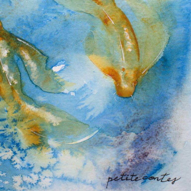 Original Abstract Animal Painting by Alicia Fordyce