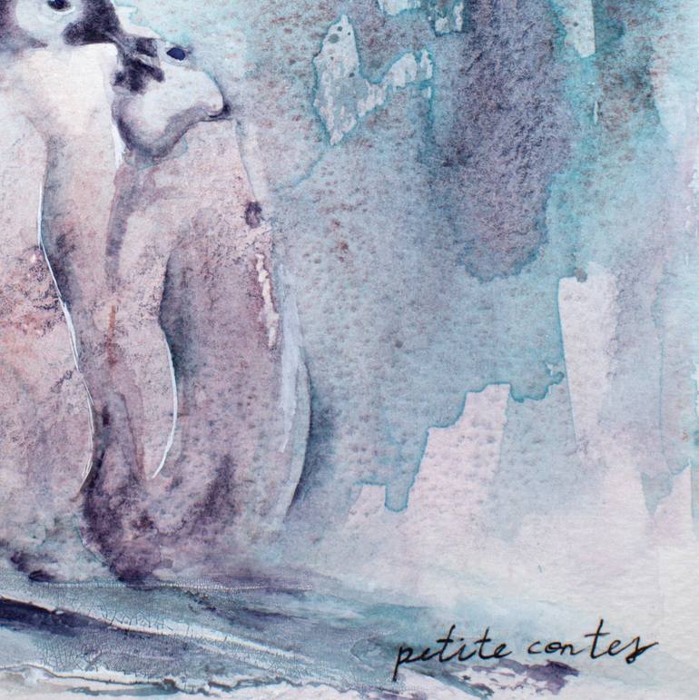 Original Abstract Animal Painting by Alicia Fordyce