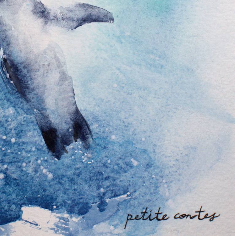 Original Abstract Animal Painting by Alicia Fordyce