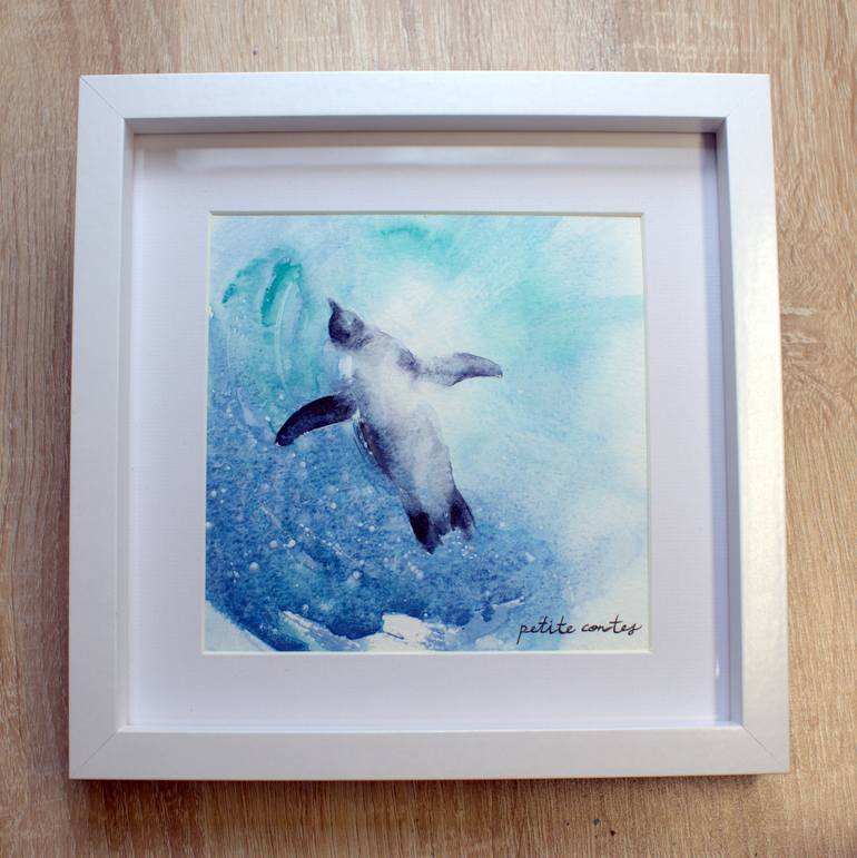 Original Abstract Animal Painting by Alicia Fordyce