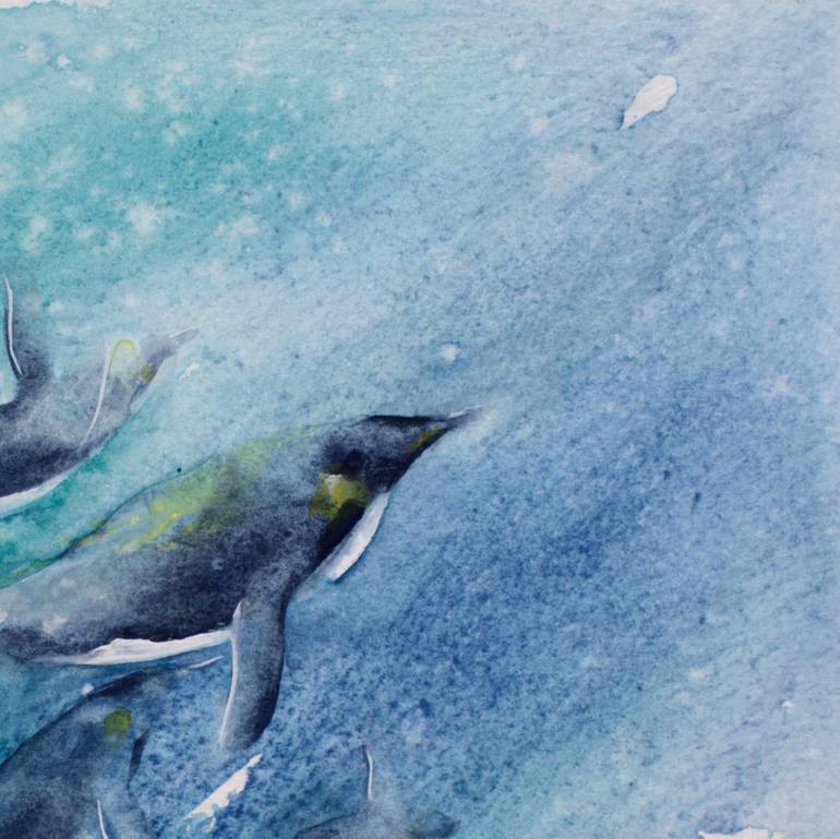 Original Impressionism Animal Painting by Alicia Fordyce