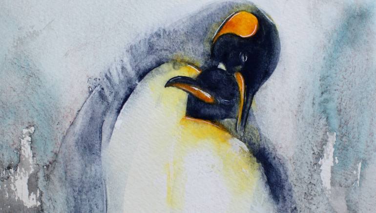 Original Abstract Animal Painting by Alicia Fordyce