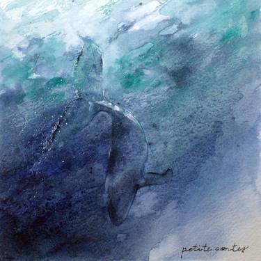 Original Abstract Animal Painting by Alicia Fordyce