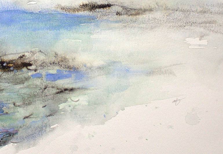 Original Abstract Seascape Painting by Alicia Fordyce