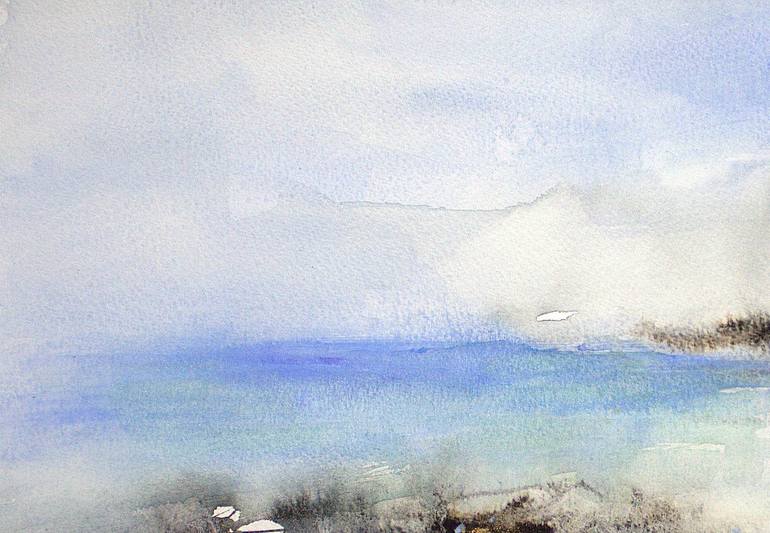 Original Abstract Seascape Painting by Alicia Fordyce