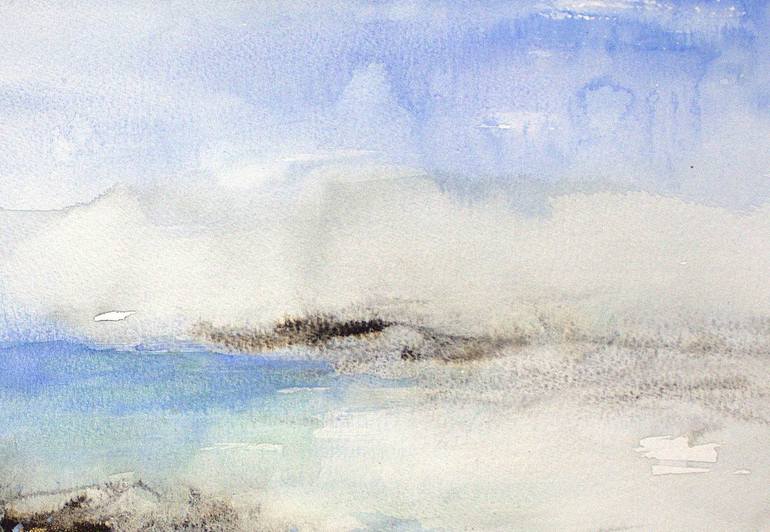 Original Abstract Seascape Painting by Alicia Fordyce