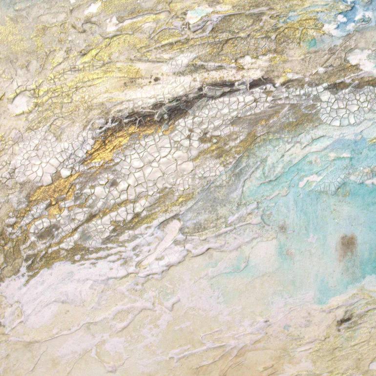 Original Abstract Seascape Mixed Media by Alicia Fordyce