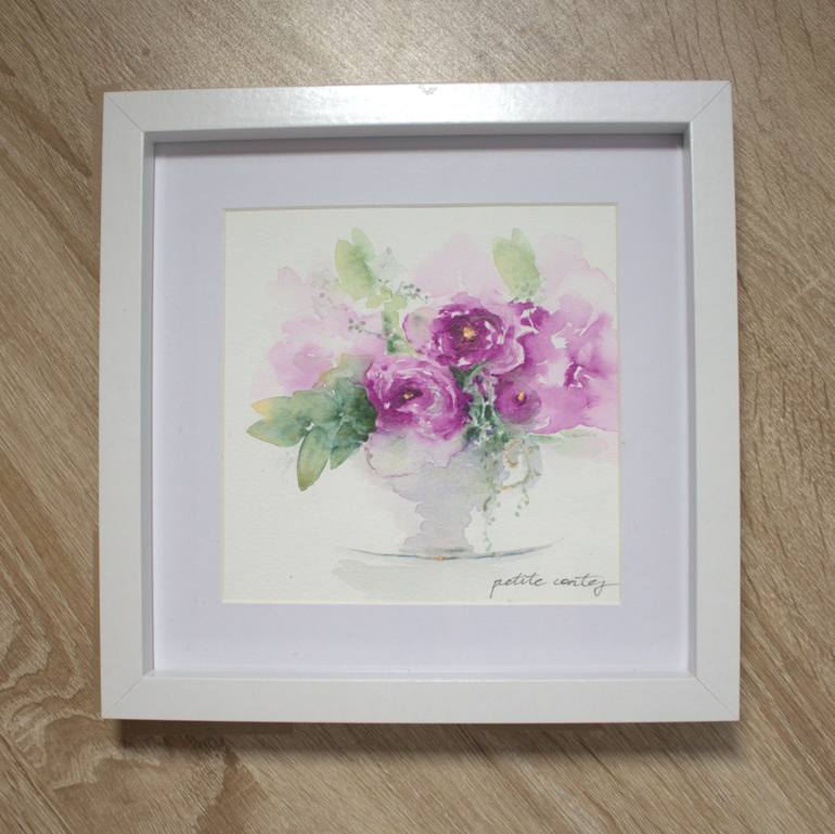Original Impressionism Floral Painting by Alicia Fordyce