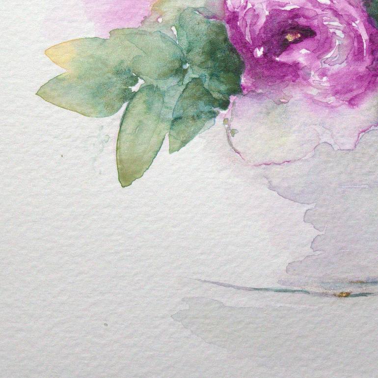 Original Impressionism Floral Painting by Alicia Fordyce