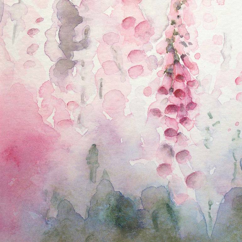 Original Painterly Abstraction Floral Painting by Alicia Fordyce