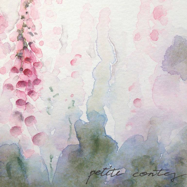 Original Painterly Abstraction Floral Painting by Alicia Fordyce