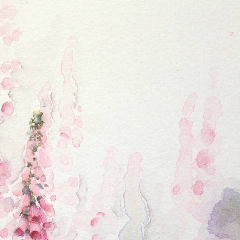 Original Painterly Abstraction Floral Painting by Alicia Fordyce
