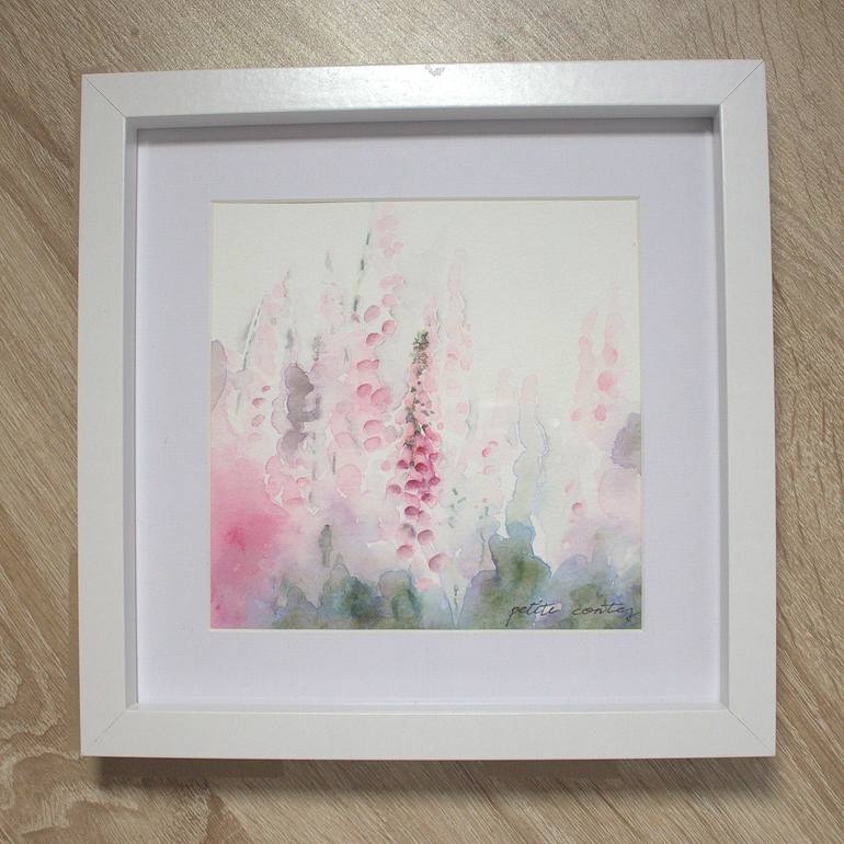 Original Painterly Abstraction Floral Painting by Alicia Fordyce