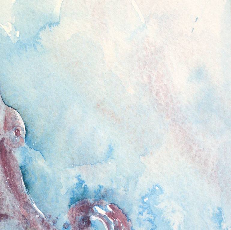 Original Abstract Animal Painting by Alicia Fordyce