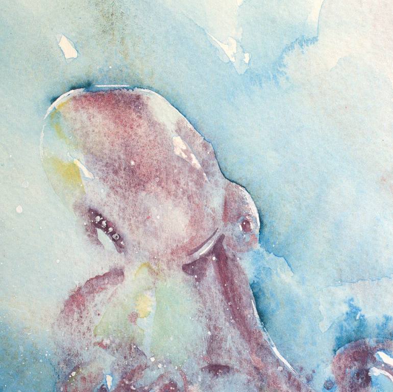 Original Abstract Animal Painting by Alicia Fordyce