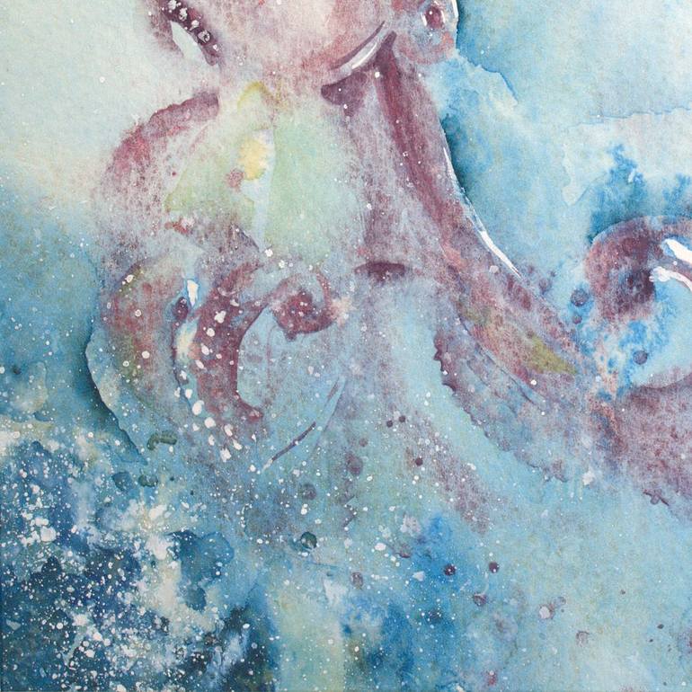 Original Abstract Animal Painting by Alicia Fordyce