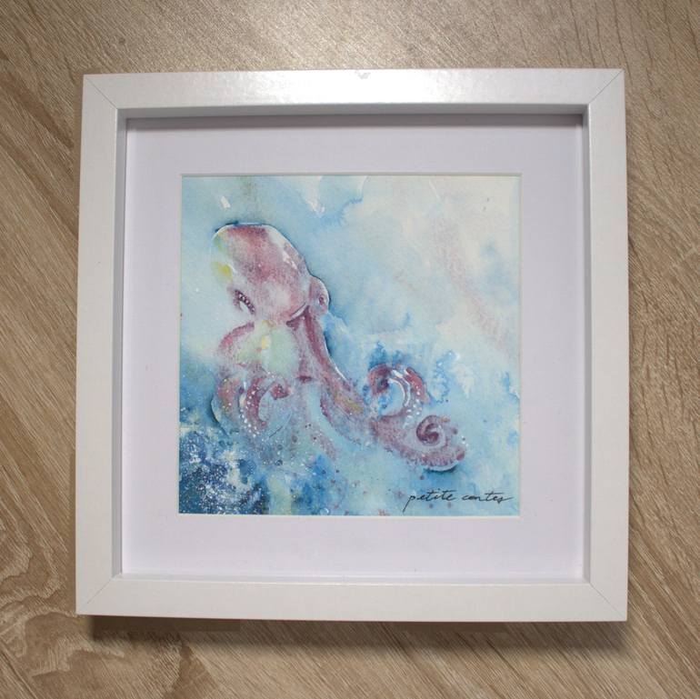 Original Abstract Animal Painting by Alicia Fordyce