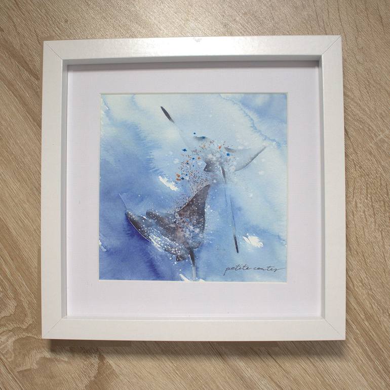 Original Abstract Animal Painting by Alicia Fordyce