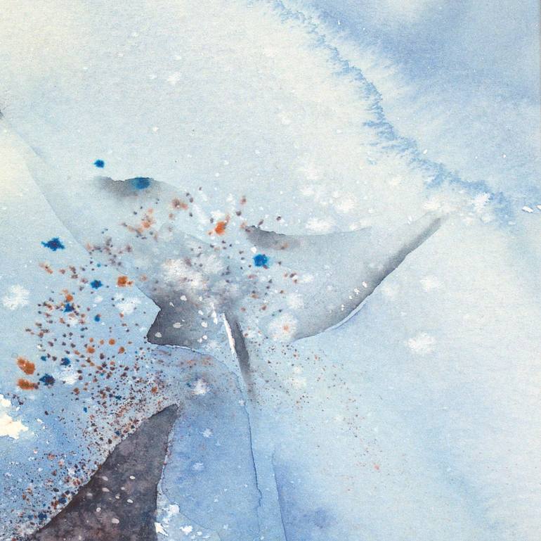 Original Abstract Animal Painting by Alicia Fordyce