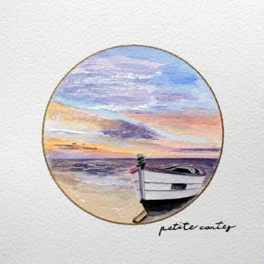 Original Fine Art Boat Paintings by Alicia Fordyce