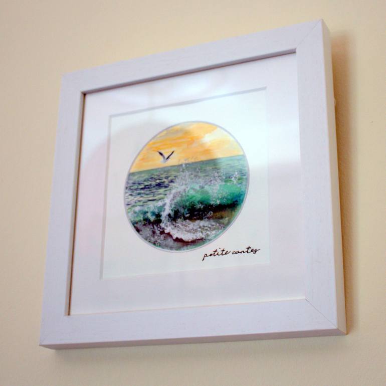 Original Fine Art Seascape Painting by Alicia Fordyce