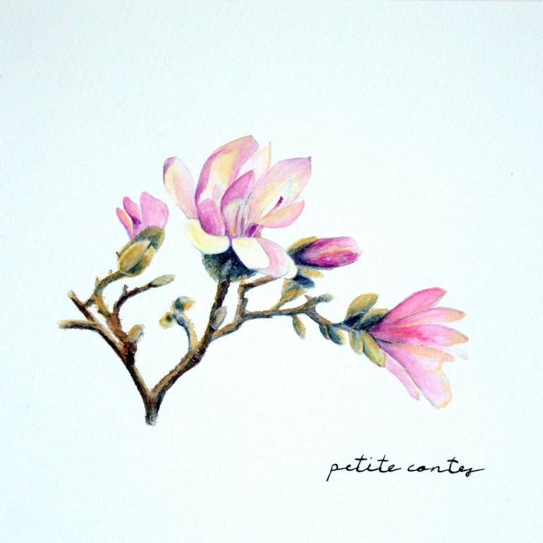 Original Fine Art Floral Painting by Alicia Fordyce