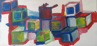 Original Modern Abstract Paintings by Robert Bruce