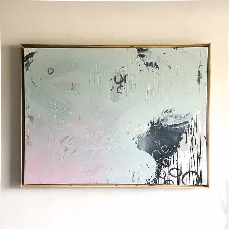 Original Abstract Expressionism Abstract Painting by Daisy-Anne Dickson