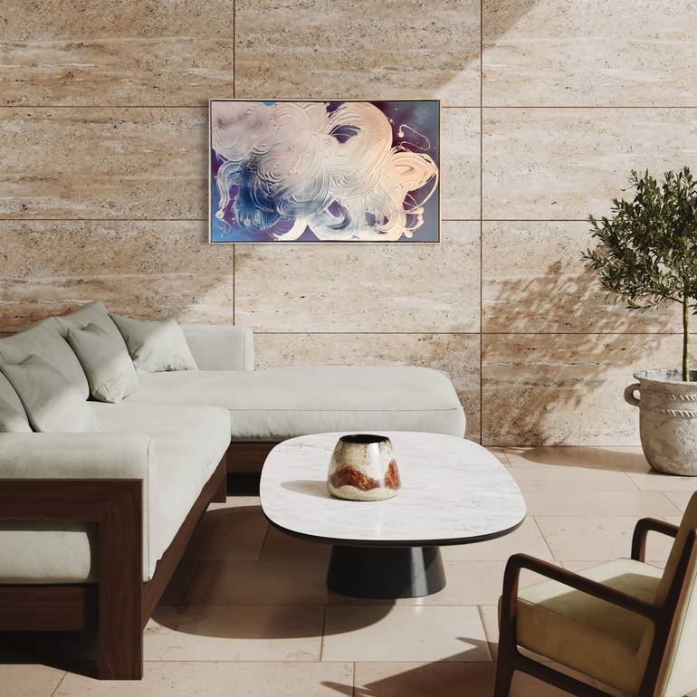 Original Abstract Expressionism Abstract Painting by Daisy-Anne Dickson