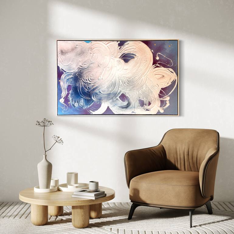 Original Abstract Expressionism Abstract Painting by Daisy-Anne Dickson
