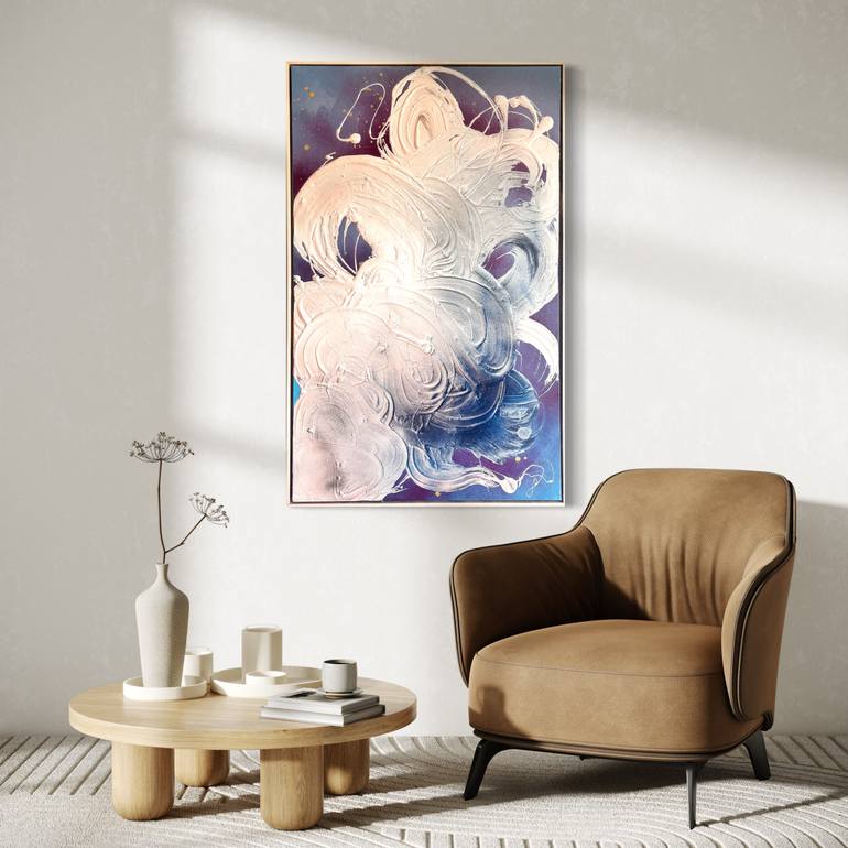 Original Abstract Expressionism Abstract Painting by Daisy-Anne Dickson