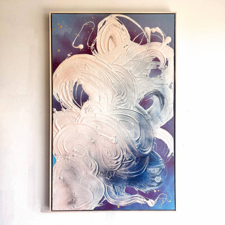 Original Abstract Expressionism Abstract Painting by Daisy-Anne Dickson