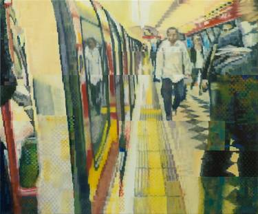 Print of Figurative Transportation Paintings by Enda O'Donoghue